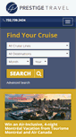 Mobile Screenshot of prestigetravelae.com